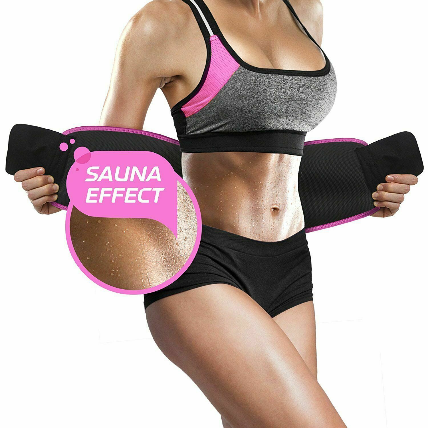 Ζώνη Αδυνατίσματος για Κοιλιακούς - Sweet Sweat Waist Trimmer Belt